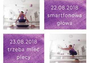 Pilates dla zapracowanych - warsztaty z Justyną Czudek 22-24.08.2018