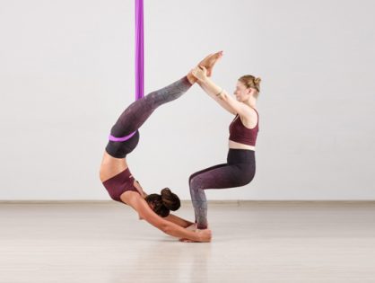 Aerial Yoga – warsztaty - Core & Stretch / Balance / Couples